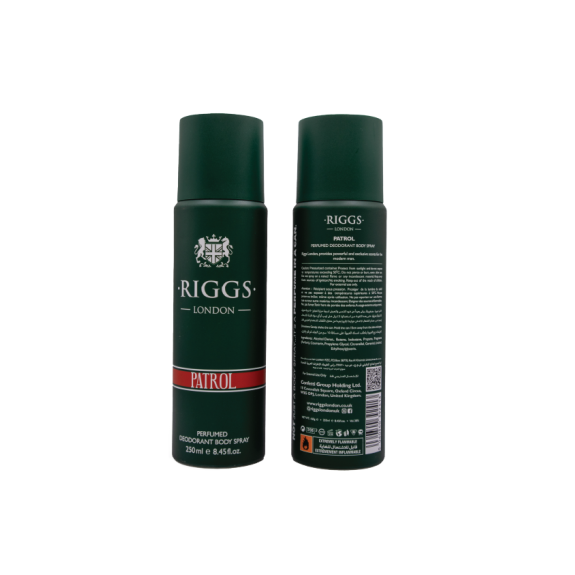 Riggs London Patrol Body Spray 250ml